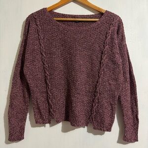 American Eagle Outfitters Maroon Sweater